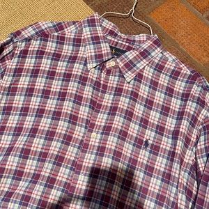 Men’s polo button down shirt